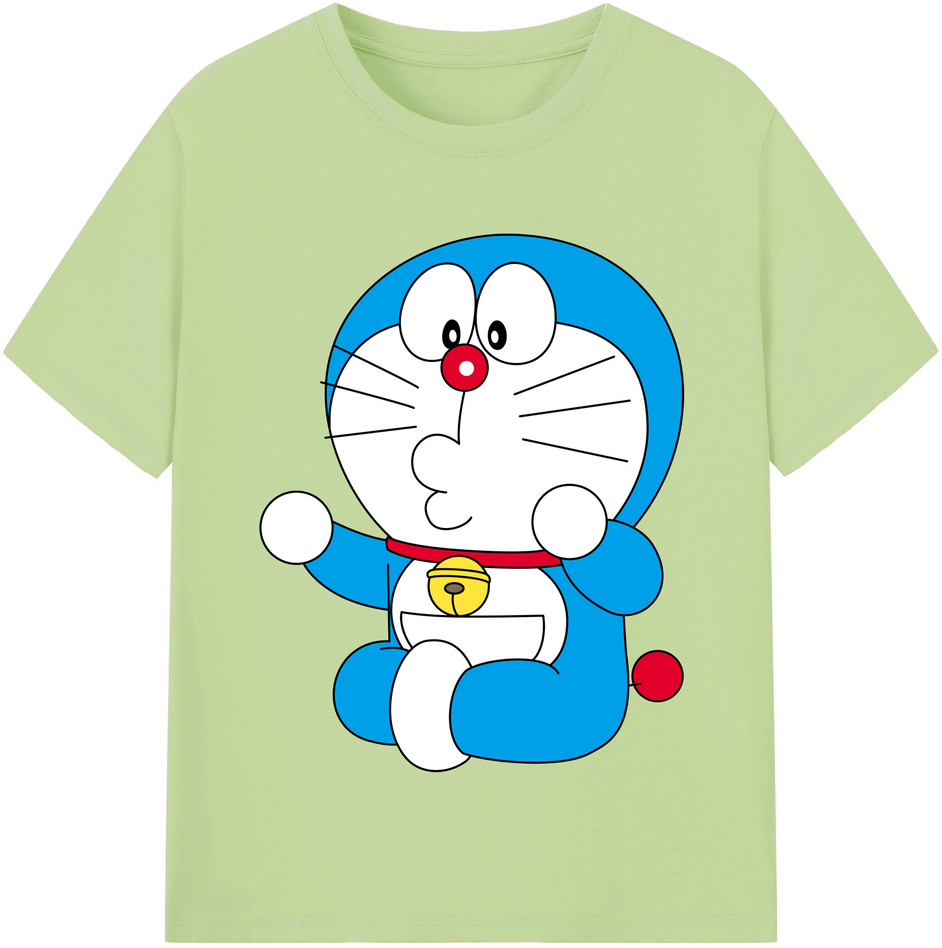 （画像用） ドラえもん Doraemon 綿100％半袖Tシャツ（フロントプリント）